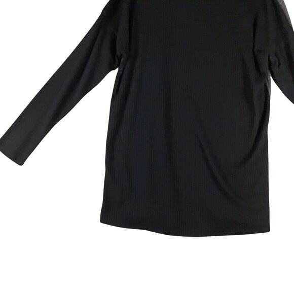 Bobeau Women’s Size Small Open Front Cardigan Lightweight Gray Black Colorblock - Picture 10 of 11